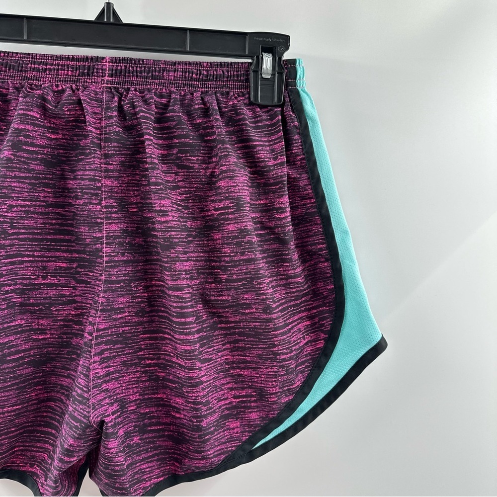Nike Dri-FIT Black & Hot Pink Heathered Running Shorts – Size M - Picture 5 of 7